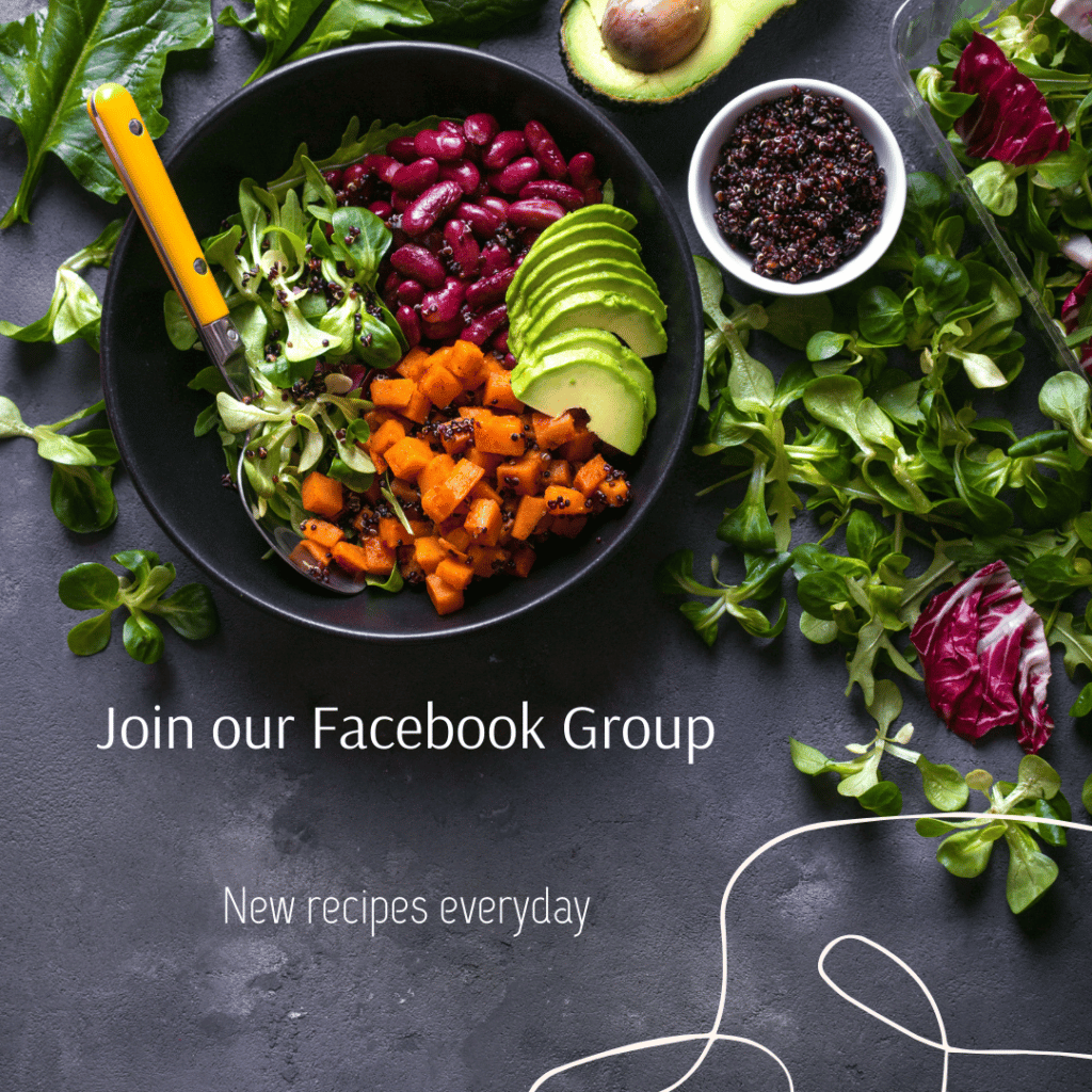 Ad to Join salad recipes Facebook group