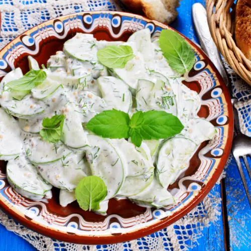 Delectable Cucumber and Yogurt Salad