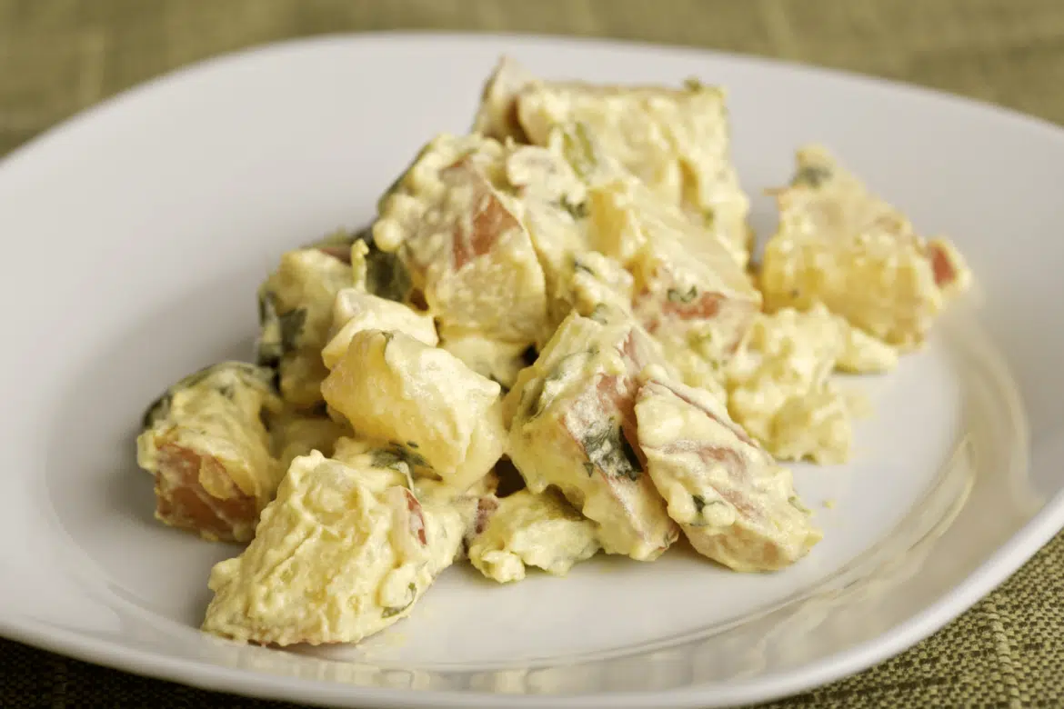 Creamy Cilantro Potato Salad