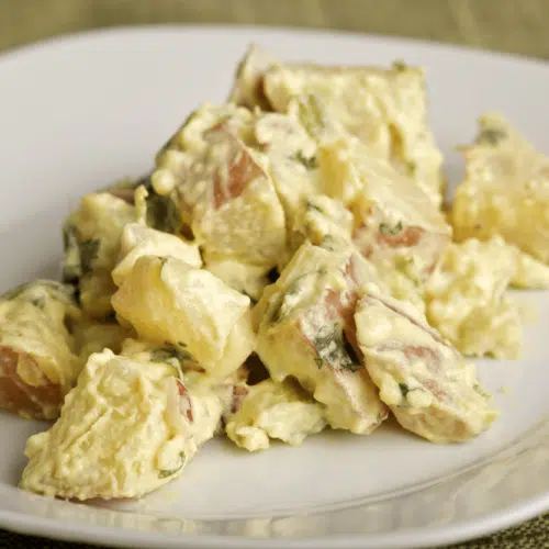 Creamy Cilantro Potato Salad