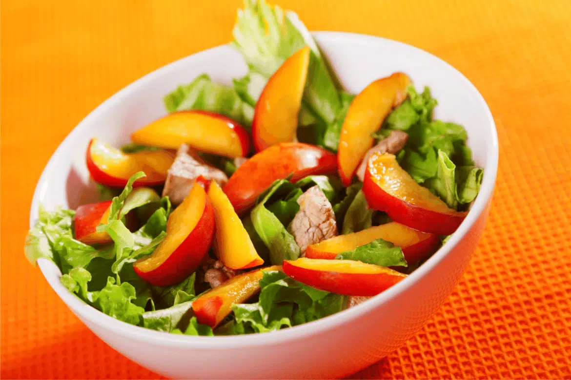Juicy Peach Chicken Salad Recipe