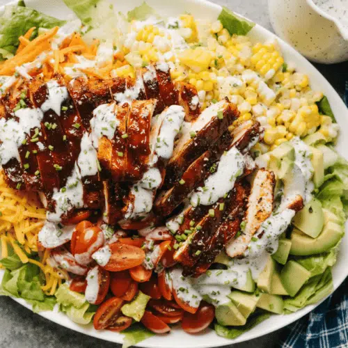 Enjoyable BBQ Ranch Chicken Salad Recipe