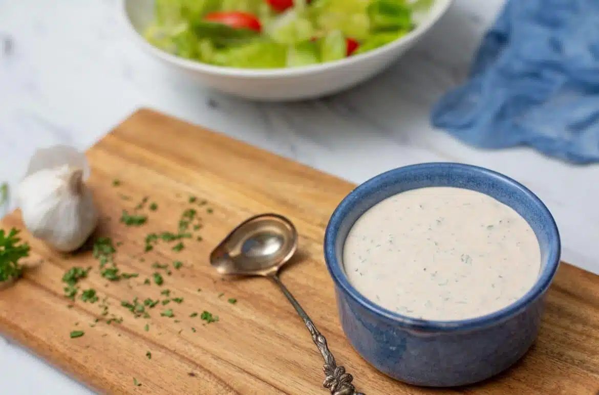 The Best Homemade Buttermilk Ranch Salad Dressing