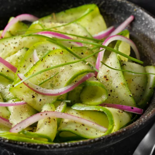 Light And Easy Cucumber Salad