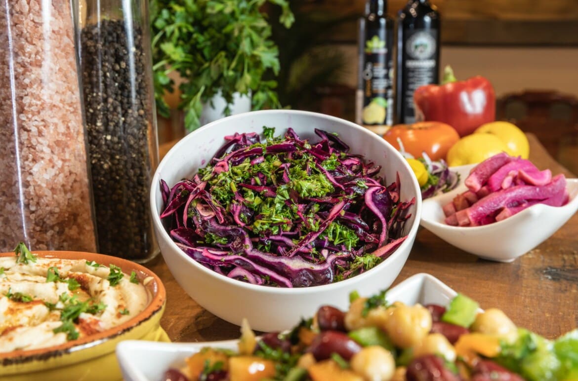 Simple Red Cabbage Salad