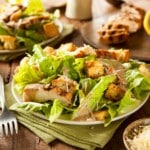 Best Chicken Caesar Salad With Homemade Croutons